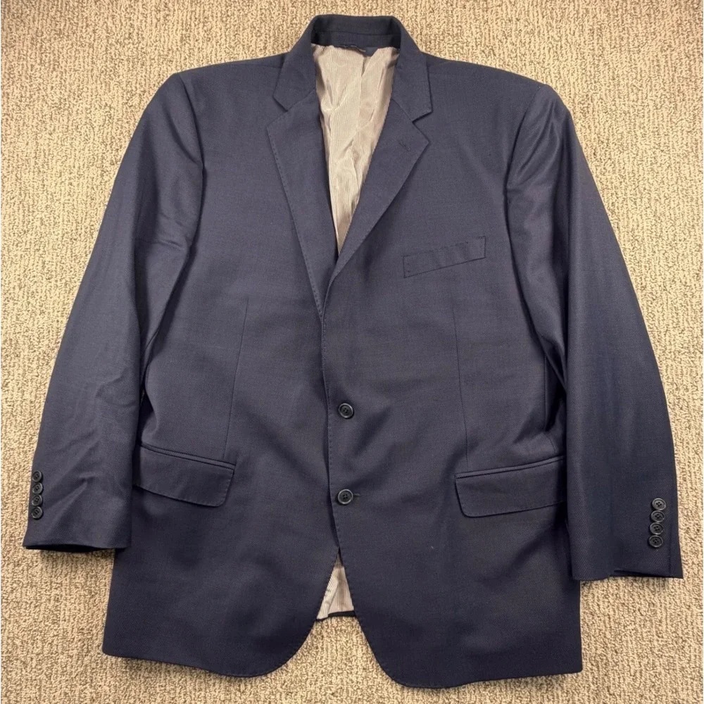 Brooks Brothers Blazer Mens 48R Navy Blue Explorer Classic Sport Coat